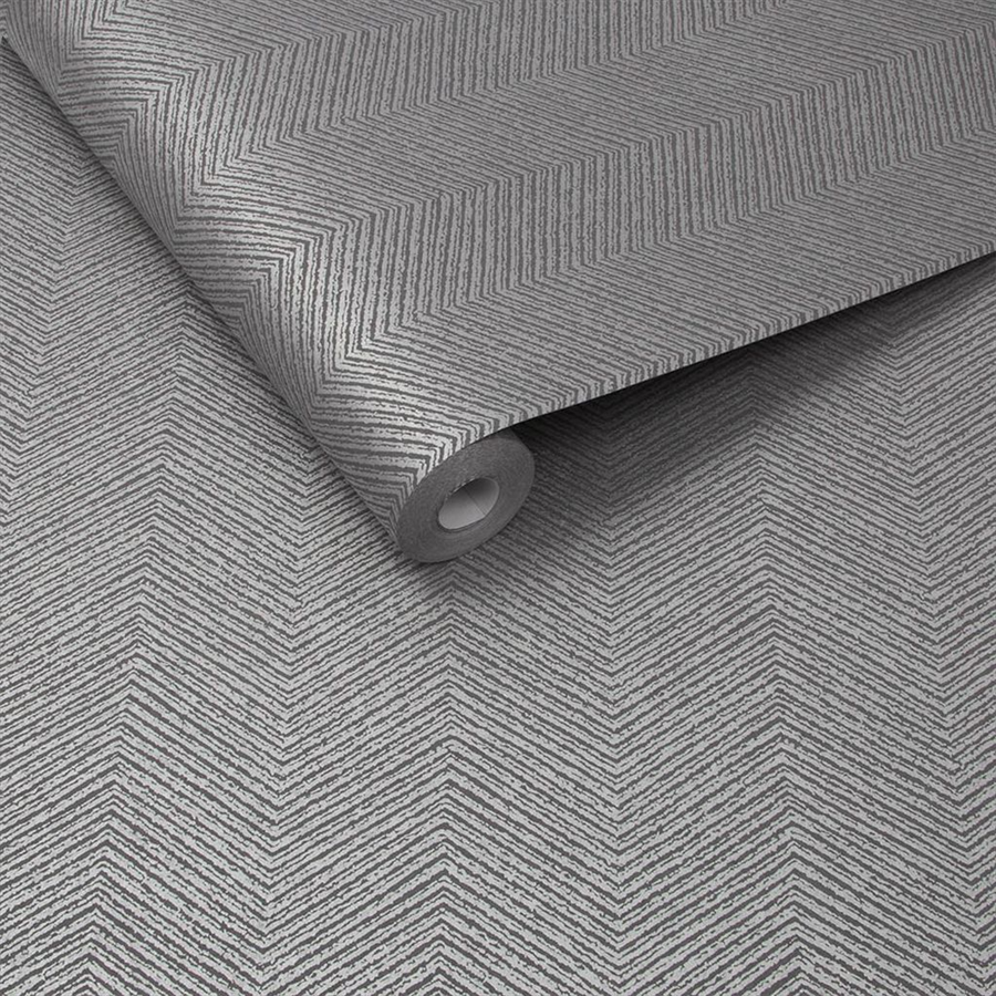 Chevron Texture Silver